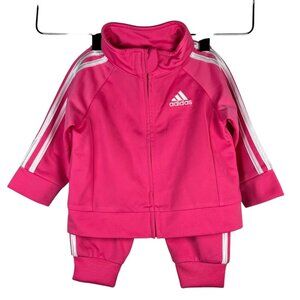 Adidas Originals Tracksuit Set Pink Size 6M Girls